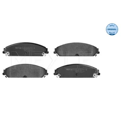 Abbildung von MEYLE 025 241 6417/W Bremsbelagsatz ORIGINAL Quality Vorderachse mit akustischer Verschleißwarnung Anti Quietsch Blech CHRYSLER: 300C Touring