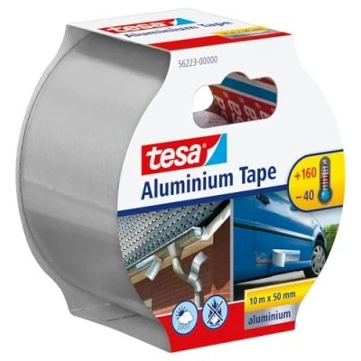 Abbildung von 6 x Tesa Klebeband Aluminium Tape 10mx50mm silber