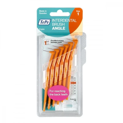 Abbildung von Tepe Angle Interdentalbürste 0,45mm orange