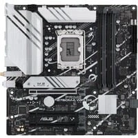 Abbildung von Asus PRIME B760M A Mainboard Aura Sync RGB Beleuchtung, (WIFI D4 Gaming Sockel, 1 St., RAM 128 GB), Intel, LGA 1700, mATX, DDR4, PCIe 4.0, M.2, WiFi 6