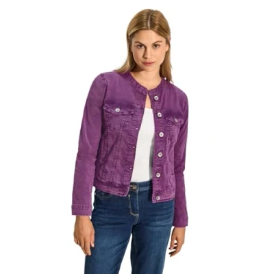 Abbildung von Cecil Jeansjacke, Damen, Größe: XS, Lila