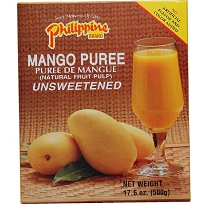 Abbildung von 500g Philippine Brand Mango Fruchtmark ungesüßt Mangopüree
