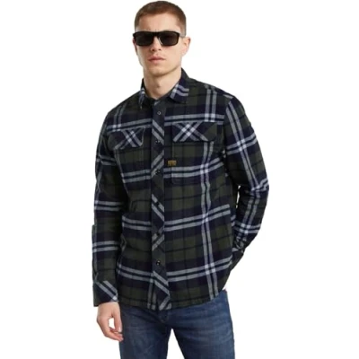 Abbildung von G STAR CPO Regular Shirt Hemd, Herren, Größe: XXL, Rinsed botan check