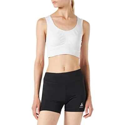 Abbildung von ODLO Essentials kurze Sporthose, Damen, Größe: XS, Schwarz