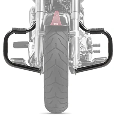 Abbildung von Sturzbügel für Harley Davidson Heritage Softail Classic 00 17 Mustache schwarz