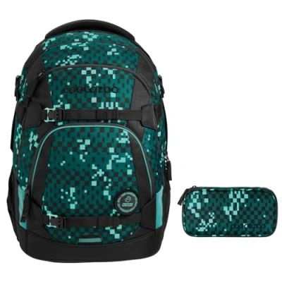 Abbildung von coocazoo MATE Schulrucksack Set 2tlg inkl. Schlamperbox (Pixel Blox)