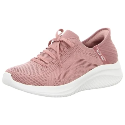 Abbildung von Skechers Mädchen Ultra Flex 3.0 149710 MVE, Mauve Strick Rosa Rand, 35.5 EU