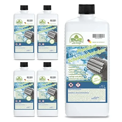 Abbildung von JaTop Scherkopfreiniger Nachfüllflüssigkeit [1l pro Flasche] geeignet zum Nachfüllen von Braun Clean &amp; Renew Synchro Activator Pulsonic Series 3/5/7/9 Panasonic Made in DE (5)