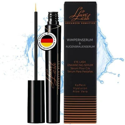 Abbildung von Luxe Lash Premium Wimpernserum Eyelash Serum für lange Wimpern &amp; dichte Augenbrauen intensiv Booster Wachstum parabenfrei