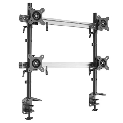 Abbildung von HFTEK MP240C N Monitor Halterung, (für 4 Bildschirme von 15 bis 27 Zoll VESA 75/100)