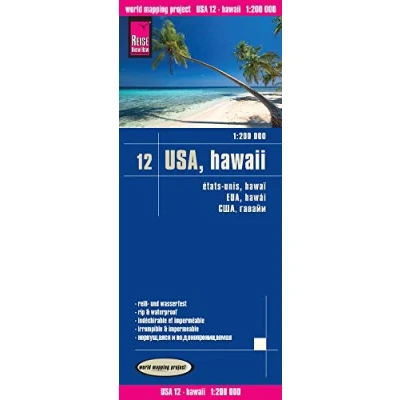 Abbildung von Reise Know How Landkarte USA 12, Hawaii (1:200.000): world mapping project