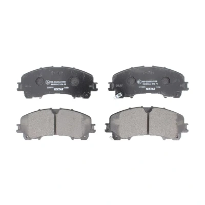 Abbildung von TEXTAR 2211701 Bremsbelagsatz mit akustischer Verschleißwarnung NISSAN: X Trail, RENAULT: Koleos 2, INFINITI: Q50 Limousine, Q60 Coupe