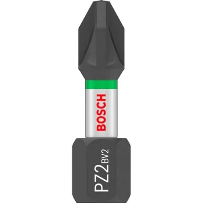 Abbildung von Bosch 25x PRO Pozidriv Impact Bit (95 x 128 mm, Professional Zubehör Schraubendreher, Schraubendreher)