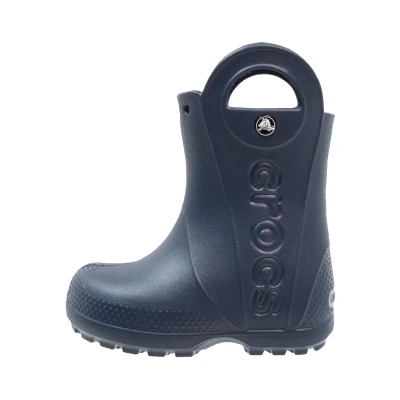 Abbildung von Crocs Handle IT RAIN BOOT KIDS Gummistiefel für Kinder, Größe: 23/24, Navy Schuhe