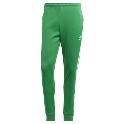 Abbildung von adidas Originals Adicolor Classics SST Jogginghose Green white, Herren, Größe: LxStandard, white