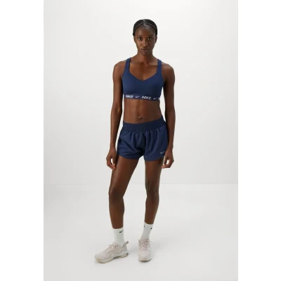 Abbildung von Nike One Dri Fit Mid Rise 3 Inch Brief Lined Shorts Gr. L Blau 000316963