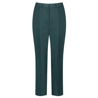 Abbildung von Gerry Weber MIT LÄNGSBIESEN Stoffhose, Damen, Größe: 40, Green teal