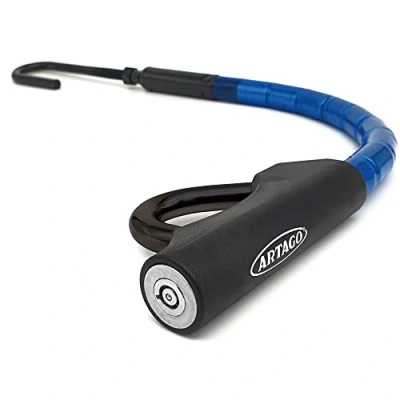 Abbildung von Artago 880/B Lenkradschloss Pedal EASY HOOK, Lenkradkralle, Diebstahlsicherung Lenkrad Auto, Gelenkig und Gepanzert