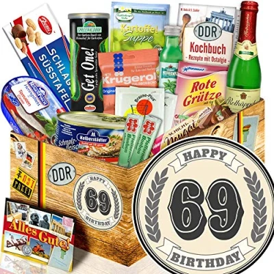 Abbildung von 69. Geburtstagsgeschenke + DDR Ossi Box tolle Geschenke zum Geburtstag