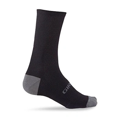 Abbildung von Giro Bike Herren HRC+ Merino Socken, Schwarz/Charcoal, L
