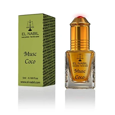 Abbildung von Musc Coco 5ml Parfum Duft El Nabil Misk Musk Moschus Parfümöl für HERREN &amp; DAMEN