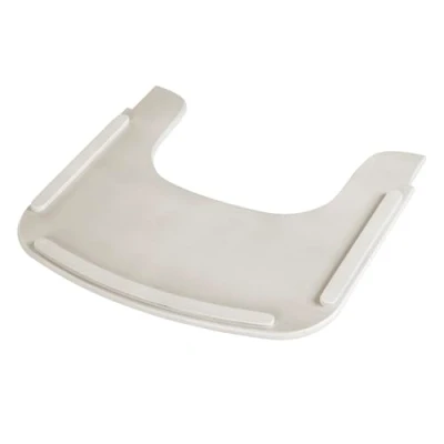 Abbildung von roba Essbrett aus Holz Erweiterung &amp; Zubehör für Hochstuhl Sit Up Flex Kompatibel mit Gurtsystem und Hochstuhlauflagen ab 6 Monaten Stone washed