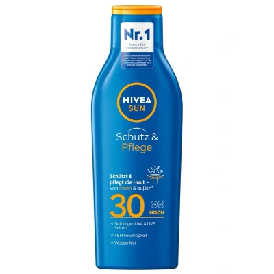 Abbildung von Nivea SUN Protect &amp; Moisture Lotion SPF 30 Sonnenschutz, Größe: 250 ml,
