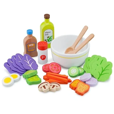 Abbildung von New Classic Toys 10592 Kinderrollenspiele Salat Set
