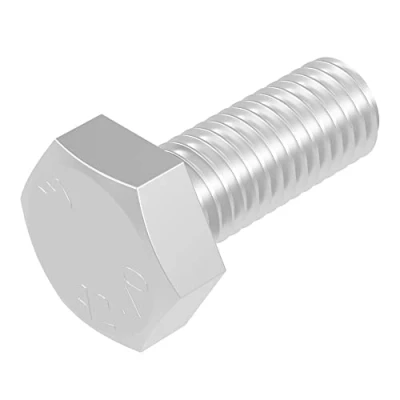 Abbildung von SECCARO Sechskantschraube M6 x 14 mm, Edelstahl V2A VA A2, DIN 933 / ISO 4017, Außensechskant, 20 Stück