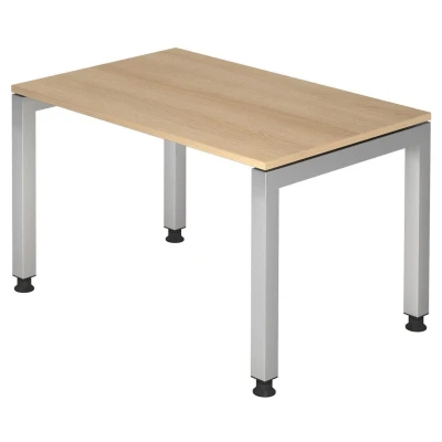 Abbildung von HAMMERBACHER höhenverstellbarer Schreibtisch VJS12/E/S eiche