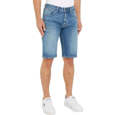 Abbildung von Tommy Jeans Ronnie Shorts, Herren, Größe: 31, Denim medium