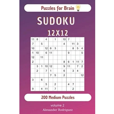 Abbildung von Puzzles for Brain Sudoku 12x12 200 Medium vol.2