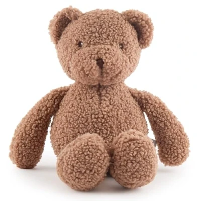 Abbildung von Bieco Kuscheltier Bär Mika 37 cm Teddybär aus Bouclé Baby Plüsch Stofftier Plüschtier Teddy XXL Tedy Bear Gute Besserung ab 0 Monate Weihnachtsbär