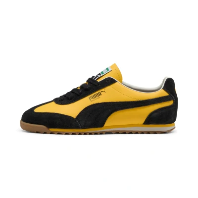 Abbildung von Puma Arizona Retro Unisex Sneaker low, Größe: 48.5, Yellow sizzle/black Leder