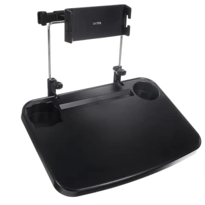 Abbildung von SIXTOL CAR Table 1 Auto Rücksitz Tisch für Beifahrer Autotelefonhalter Klapptisch fürs Organizer Getränke und Essen Multifunktionstisch Klappbar