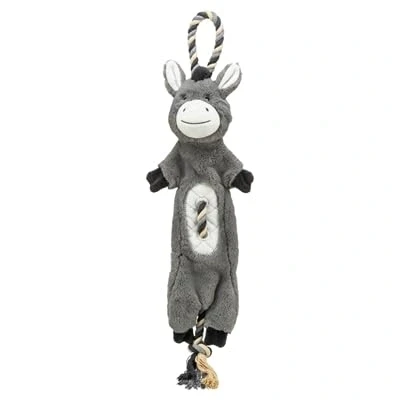 Abbildung von Trixie Donkey, plush/rope, recycled, 66 cm