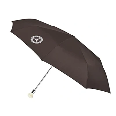 Abbildung von Mercedes Benz Stockregenschirm Taschenschirm, 300 SL, Schaltknauf braun / cremebeige, Polyester Stahl, B66041533