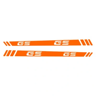 Abbildung von Reflektierende Aufkleber für Handschutz Motorrad R 1200 GS Adventure und Norm 1250 Orange