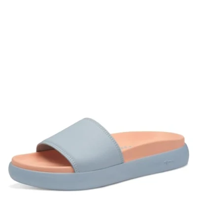 Abbildung von Tamaris Badesandale, Damen, Größe: 38, Lt blue comb Schuhe