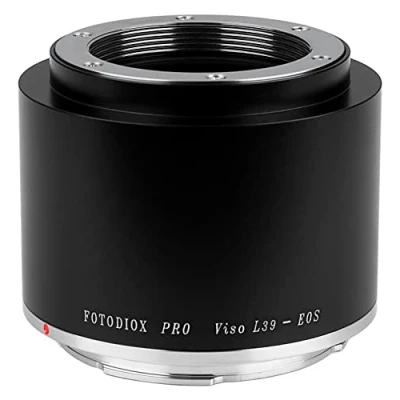 Abbildung von Fotodiox Pro Lens Mount Adapter Compatible with L39 Leica Visoflex Lenses on Canon EOS EF/EF S Cameras