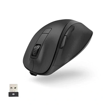 Abbildung von Hama Optische 6 Tasten Funkmaus, ergonomisch, Rechtshänder, leise ergonomische Maus (Funk)