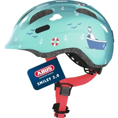 Abbildung von Abus Smiley 2.0 Turquoise Sailor M Kinder fahrradhelm