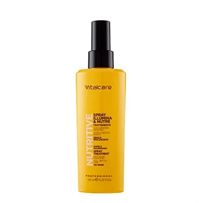 Abbildung von Vitalcare Nutritive Haarkur Spray für trockenes und stumpfes Haar, mit pflanzlichen Ceramiden, kein Ausspülen, pflegt hellt die Haarfaser auf, 125 ml