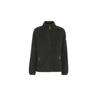 Abbildung von North Bend Stine Fleecejacke, Damen, Größe: 36, Black melange