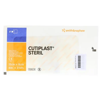Abbildung von Cutiplast Steril Wundverband 8x15 cm 1 St