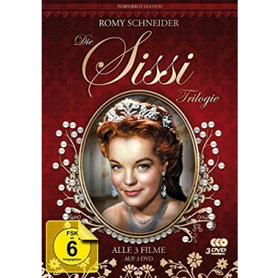 Abbildung von Sissi Trilogie Purpurrot Edition Filmjuwelen [3 DVDs]