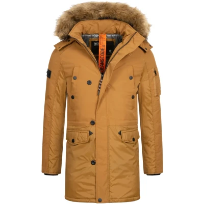 Abbildung von Indicode Jeans JARL Wintermantel, Herren, Größe: Small, Rubber