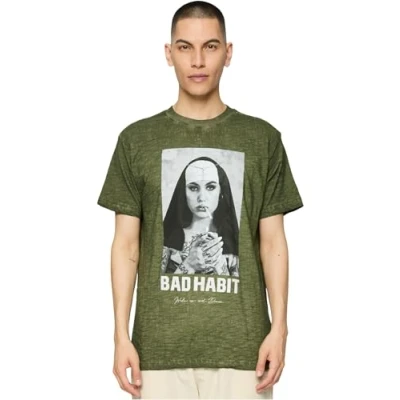 Abbildung von MisterTee Kurzarmshirt &quot;MisterTee Herren Bad Habit Tee&quot;, (1 tlg.)