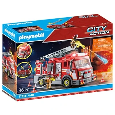 Abbildung von PLAYMOBIL Feuerwehrauto Version 2023, Mehrfarbig