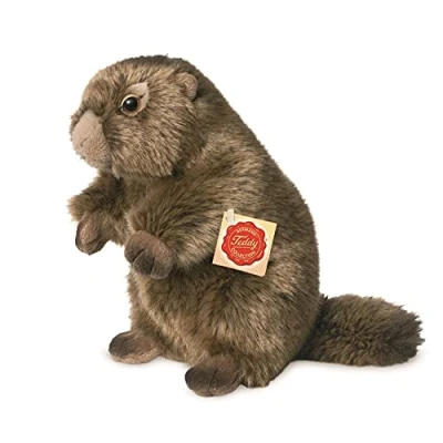Abbildung von Teddy Hermann® Kuscheltier Murmeltier, 20 cm, zum Teil aus recyceltem Material